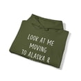thumbnail image 4 of Moving to Alaska Hoodie, Gifts, Hooded Sweatshirt, 4 of 4