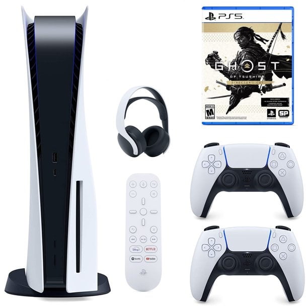 Buy Sony Playstation 5 Disc Version (Sony PS5 Disc) with White ...