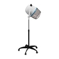 thumbnail image 2 of SuperDeal Adjustable Hooded Hair Dryer, Freestanding 1300W Rolling Bonnet Dryer with Temperature Control, White, 2 of 5