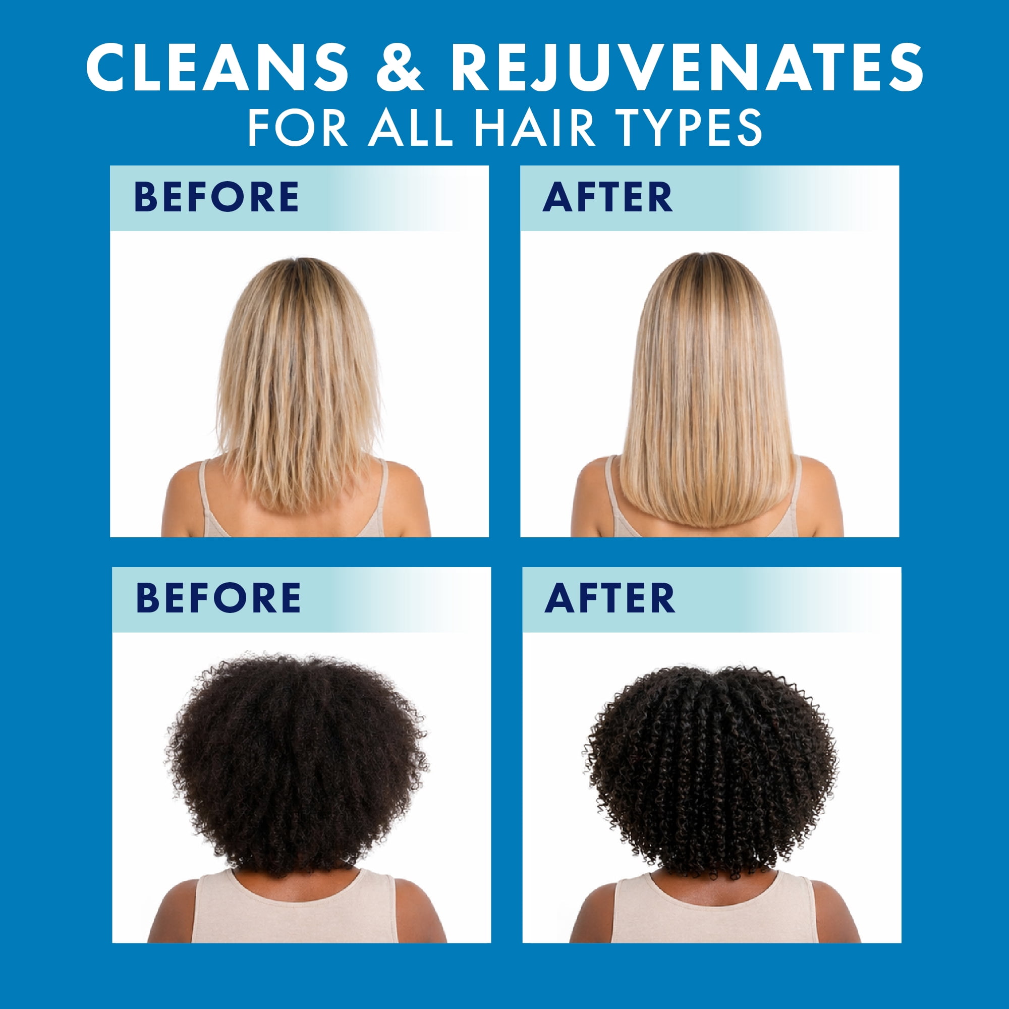 (6 pack) Alberto VO5 Ocean Refresh Rejuvenating Shampoo with Sea Minerals, Paraben Free, Silicone Free, Vitamin-Enriched Formula for Soft & Healthy Hair