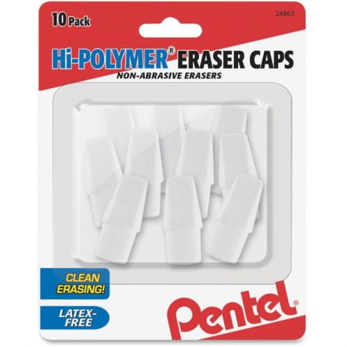 ERASER CAPS HIPOLYMER *10/PK Walmart Canada
