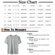 thumbnail image 3 of Fiudx Ofertas y Liquidaciones Blusa de Manga Corta con Cuello Redondo y Estampado a La Moda para Mujer, 3 of 5