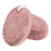 Unique Bargains 2 Pcs Exfoliating Scrub Stone Pumice Stone Foot File Double Sided Pink