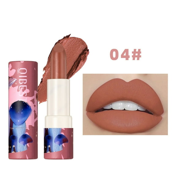 TopLLC Lipstick Non Stick Cup Matte Lipstick Velvet Lipstick Long Lasting Matte Lip Gloss Lipstick a lipstick