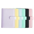 thumbnail image 5 of Notepad Cover Notebook File Ring Binder PU A6 Durable Leather Vintage Refillable Budget Envelope System Organizer, 5 of 5