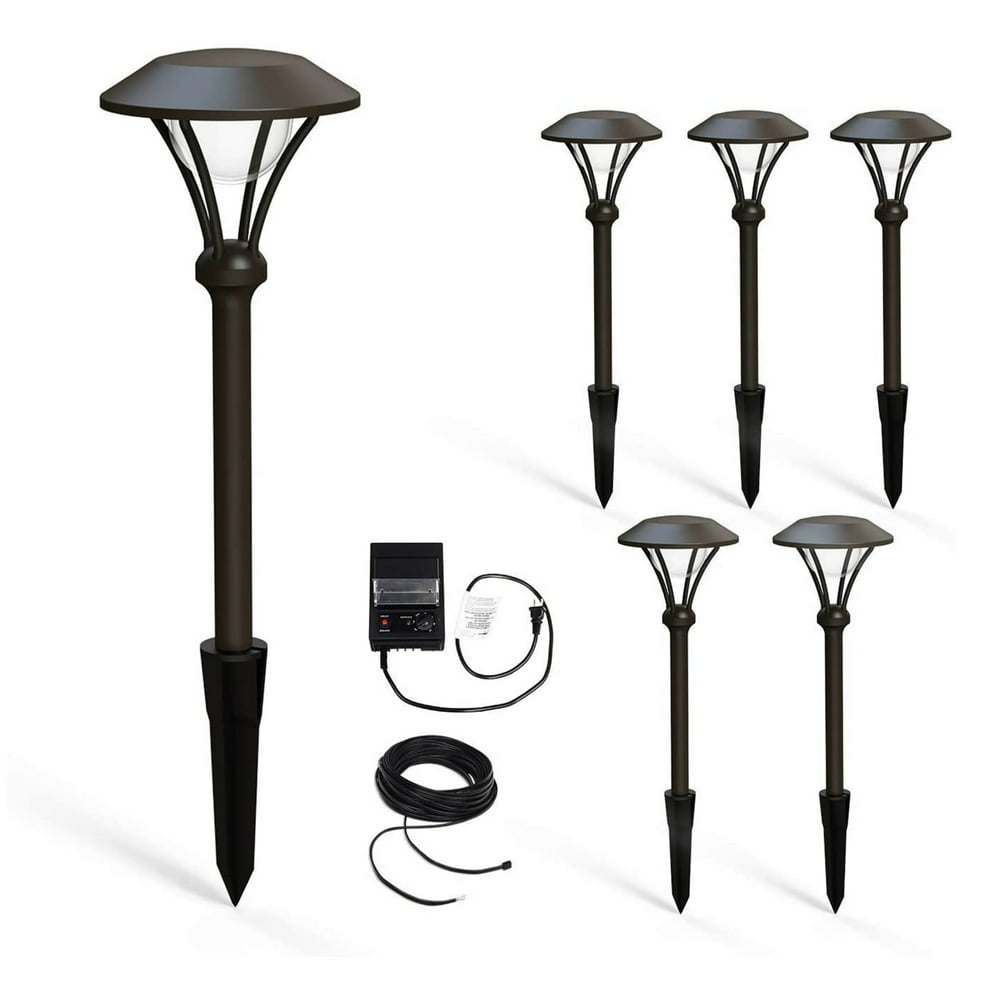 Malibu Celestial 6 Pack LED Pathway Lights, LED Low Voltage Landscape