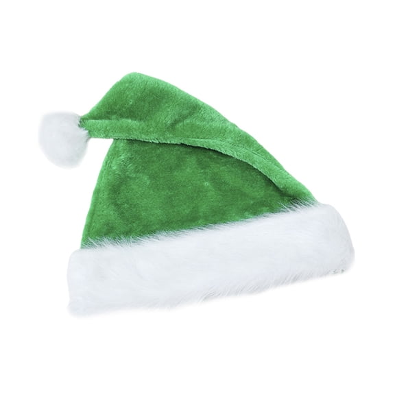 Clode Festive Plush Santa Hat Atmosphere Christmas Head Decoration Event Dress for Women