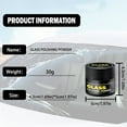 thumbnail image 3 of Glass Polish Powder Cerium Oxide Powder Car Window Polishing Mirror Powder Glass Oil Film Remover, 3 of 5