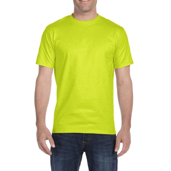JustBlanks Dry Blend T Shirt Classic Fit Rib Collar Taped Neck