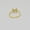 Gold, variant on Adjustable Titanium Steel Butterfly Ring: Bi-Wing Design, Vacuum Plated Finish, Unisex Style, High-Quality Fashion Jewelry for Women and Men