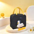 thumbnail image 6 of Cute Duck Lunch Bag Kawaii Lunch Box Insulated Bag Reusable Tote Bags for Hot or Cold Work, Picnic, Travel, 6 of 7