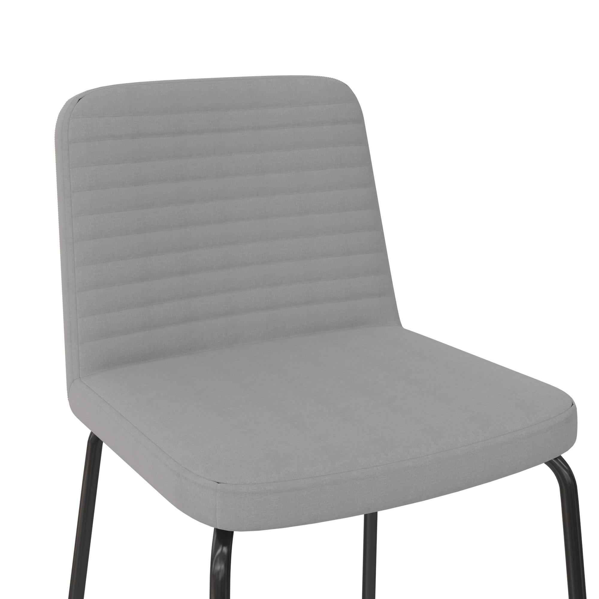 DHP Wynn 24" Counter Height Bar Stool, Gray Linen