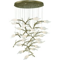 47226-012 Eurofase Lighting Matera - 90W 25 LED Chandelier-180 Inches Tall and 36 Inches Wide