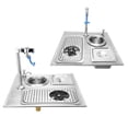 thumbnail image 4 of Cup Washer, Professional Cup Cleaner Faucet, Anti-rust For Pubs, Bars Durable Home Kitchen Easy To Install, 4 of 8
