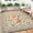 Beige, variant on TacleeKii Outdoor Patio Rug 8' x 10' Reversible Camping Mat, Stain-Resistant Plastic Straw Rug, for Porch, Deck, Balcony, Beach, Garden, Beige