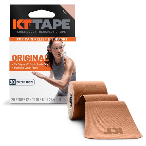 KT Tape - Original Kinesiology Tape, Precut, Purple, 20 Ct.