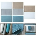 thumbnail image 2 of 75×45cm Cotton Luxury Bath Mat - Soft, Absorbent for Hotel SPA Shower, 2 of 8