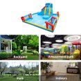 thumbnail image 4 of Doctor Dolphin Inflatable Slide Bouncer House Jumper Bouncing House Jumping Castle with Slide and Pool Football Goal Volleyball Net Ball Pool, 4 of 7