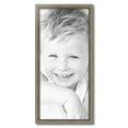 thumbnail image 2 of ArtToFrames 14" x 31" Regency Silver Picture Frame, 14x31 inch Silver Wood Poster Frame (WOM-5023),  Pack, 2 of 7