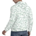 thumbnail image 3 of Hoodies for Men - Leaf print Long Sleeve Comfrt Men'S Fashion Hoodies & Sweatshirts, Sweatshirts for Men Hoodies Pullover Clothing Clothes with Pouch, 3 of 7