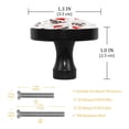 thumbnail image 3 of 4 Pcs Paw Knobs for Kitchen Cabinet Cupboard Dresser Bookcase Drawer Pulls Handles Round Home Decor, 3 of 5