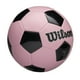 thumbnail image 2 of Balón de fútbol WILSON Traditional tamaño 5 rosa/negro, 2 of 6
