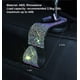 thumbnail image 3 of Gancho para coche, soporte para carteras para el asiento trasero del coche, reposacabezas, soporte para carteras de coche para colgar bolsos y carteras (rosa, 2 piezas), 3 of 5