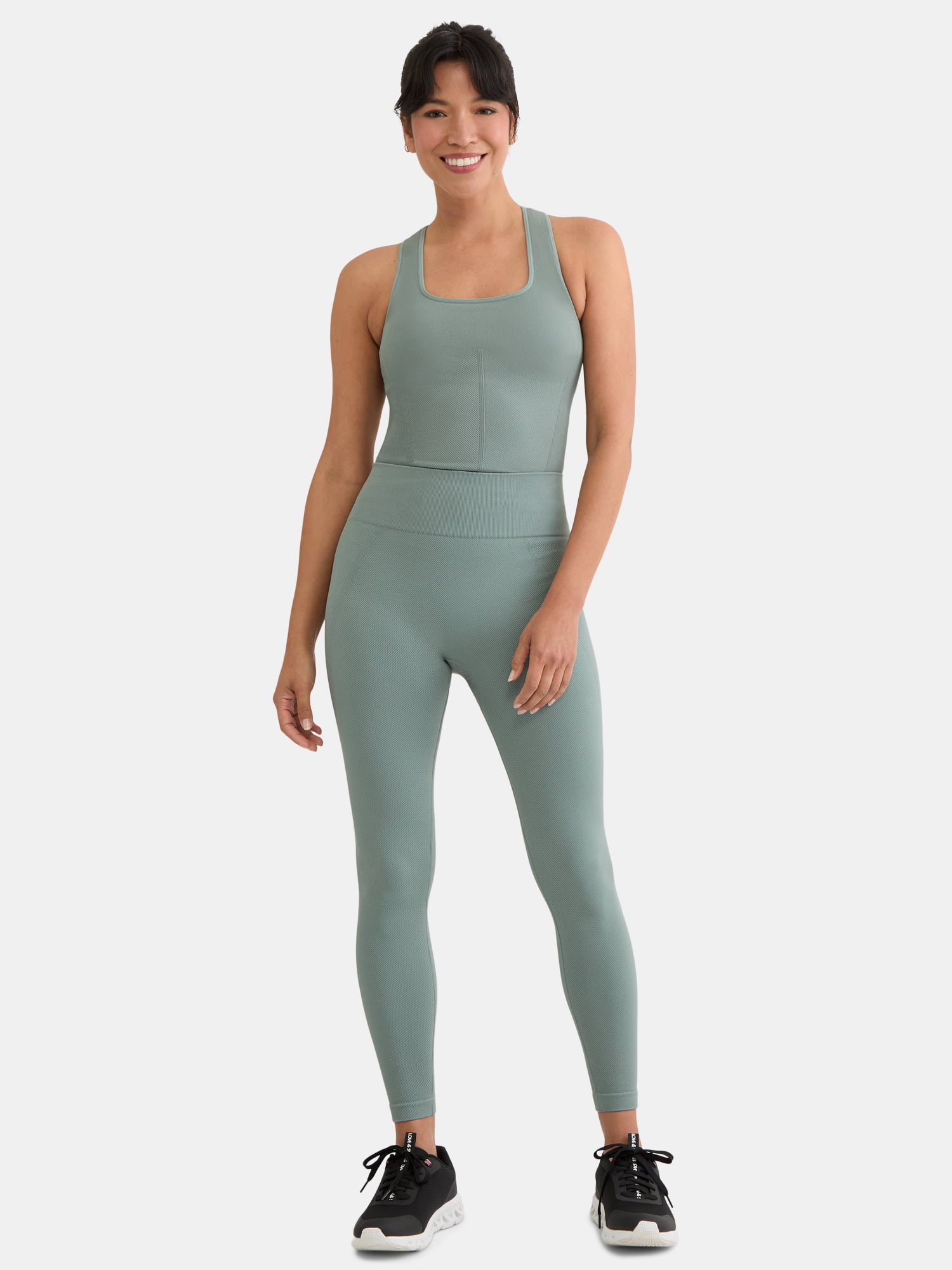 Avia Women's Seamless Mini Rib Legging, Sizes XS-XXXL