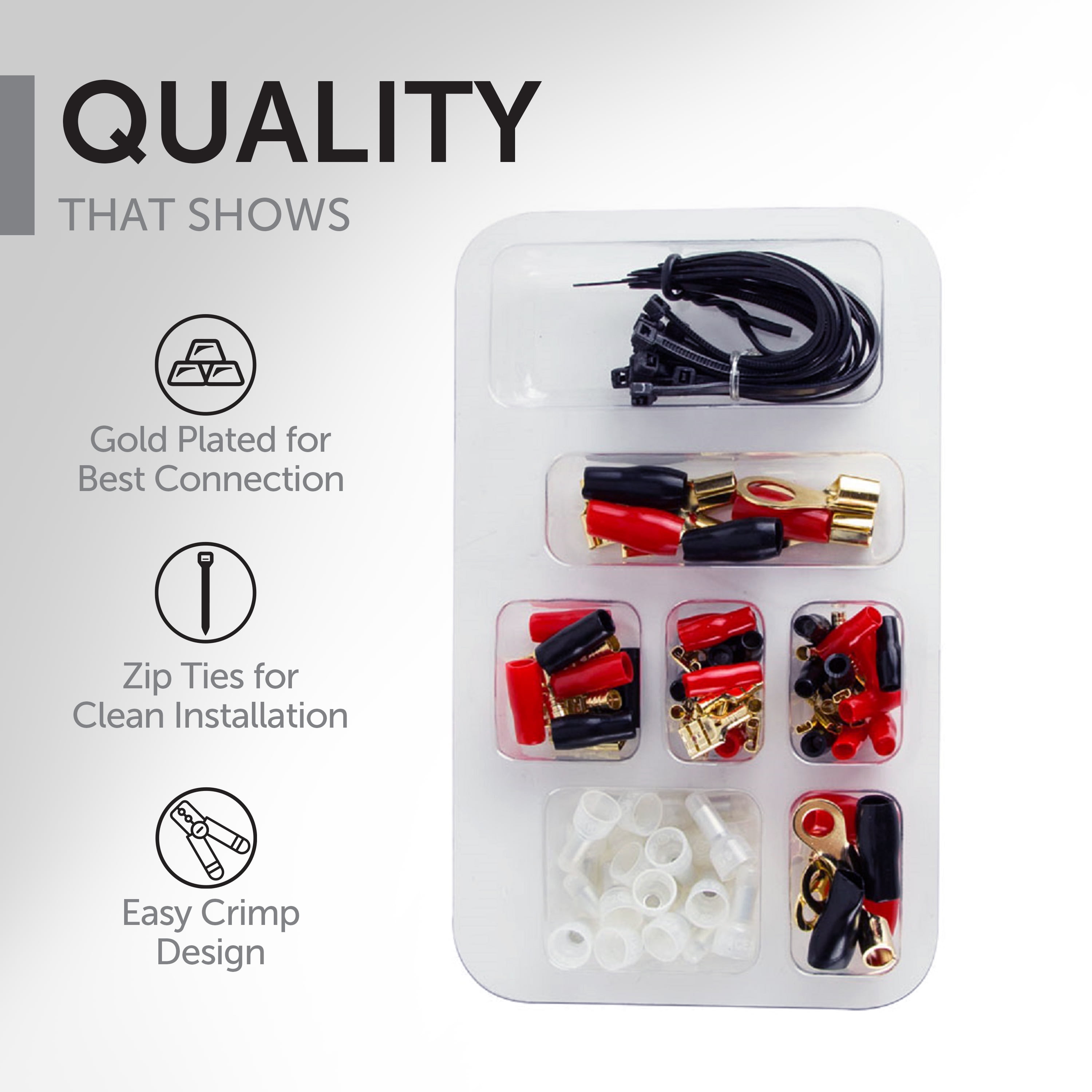 Metra WM-Hdgd Gold Stereo terminal Hardware Kit