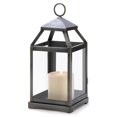thumbnail image 1 of Adornos navideños Lantern Accent Plus de metal plateado, 1 of 6