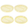 thumbnail image 1 of Uxcell 4-Pack Respiraderos de Soffit Redondos, 80mm/3.1 Pulgadas Plástico, 1 of 6