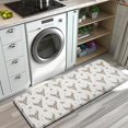 thumbnail image 3 of White Deer Skull Flower Pattern Kitchen Rug Mat,Kitchen Runner Rugs Non Skid Washable,Decorative Kitchen Floor Mats for Kitchen,Sink,Laundry,17"x47.2", 3 of 7