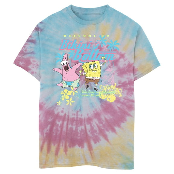 Boy's SpongeBob SquarePants Welcome to Bikini Bottom Graphic T-Shirt