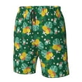 thumbnail image 5 of Kdxio Tropical Fruit Pattern Mens Casual Shorts - Drawstring Summer Beach Sports Shorts for Men, 5 of 9