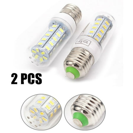 

Suyin 2Pcs Refrigerator Light Bulb 6W LED E27 Cool White Super Bright No Strobe Corn Lamp Non-Dimmable Medium Base
