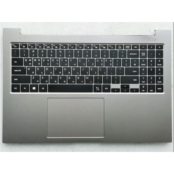 FOR laptop keyboard with touc ad palmrest for notebook plus 2 NT550XDA-RS1 560XDA RSA