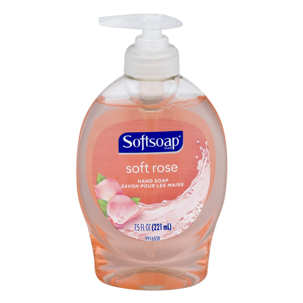 Softsoap Liquid Hand Soap, Soft Rose - 7.5 fluid ounce - Walmart.com