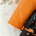 thumbnail image 6 of TBWNWG Halloween Girls Bodysuits Baby Romper with Double Layer Skirt Pumpkin Bat Print for and Toddlers Stretchable Comfortable Outfit,Sizes 3-6 Months, 6 of 8
