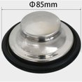 thumbnail image 2 of Sink Stoppers, Stainless Steel Kitchen Sink Stopper, 85mm Diameter Large Wide Rim, 3pcs, 2 of 4