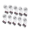 thumbnail image 2 of 10 fundas para cabezas de palos de golf, fundas de cuña, protección decorativa, suministros portátiles, protectores para entusiastas y principiantes. Blanco, 2 of 8