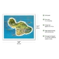 thumbnail image 2 of The Island of Maui Hawaii - Vintage Pictorial Map by Ray Lanterman c.1962 - Fine Art Matte Paper Print (Unframed) 11x14in, 2 of 4