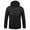 Black Cardigan Coats for Women, variant on Heated Jacket for Men Women, 8 Heating Zones Winter Jacket Outdoor Ski Coat with Hood