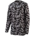 thumbnail image 1 of Digi Camo Wicking Long Sleeve T-Shirt S Black Digi, 1 of 4