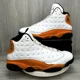 thumbnail image 2 of Ni - ke Ni - ke Air Jordan 13 Retro Starfish White Orange Mens 14 414571-108 Sneakers Shoes, 2 of 5