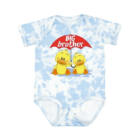

Inktastic Big Brother Duck Boys Baby Bodysuit