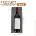 thumbnail image 2 of 10pcs Bolsas de Vino de Yute, Bolsas de Regalo para Botellas de Vino con Cordones, Fundas para Botellas de Licor para Fiestas de Bodas y Cumpleaños, Gris, 2 of 6