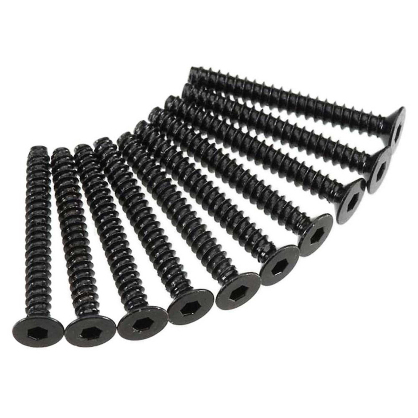 10-Piece M3x45mm Black Axial AXA0094 Cap Head Screws