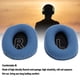 thumbnail image 3 of Almohadillas Para Auriculares, Alta Elasticidad, Ajuste Cómodo, Duraderas, Almohadillas De Repuesto De Espuma De Alta Densidad Para G Pro X SE G433 G233, 3 of 7