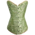 thumbnail image 1 of Femmes Vintage Floral Denim Corset Bustier Haut, 1 of 3