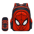 thumbnail image 1 of Mochila Preescolar Spider Man 3d +estuchera Negra con Rojo, 1 of 5